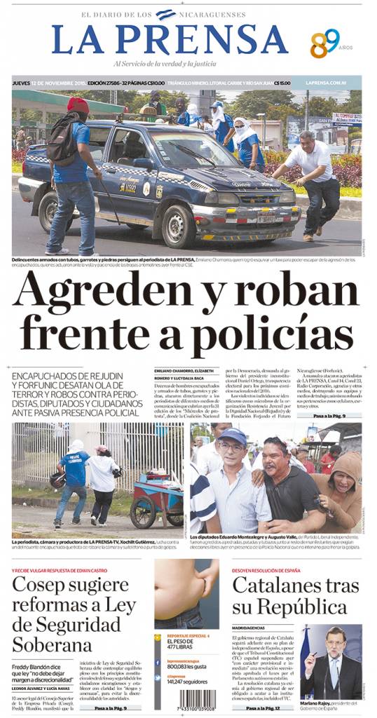 Portada Impresa 12-11-2015