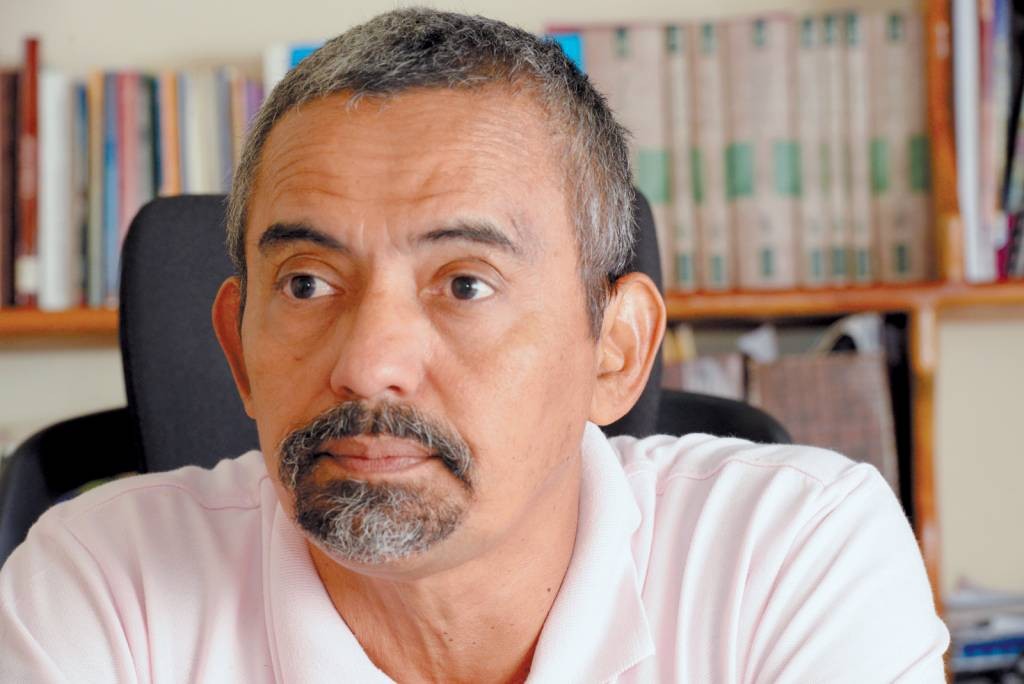 Gonzalo Carrión, del Colectivo de Derechos Humanos Nicaragua Nunca +