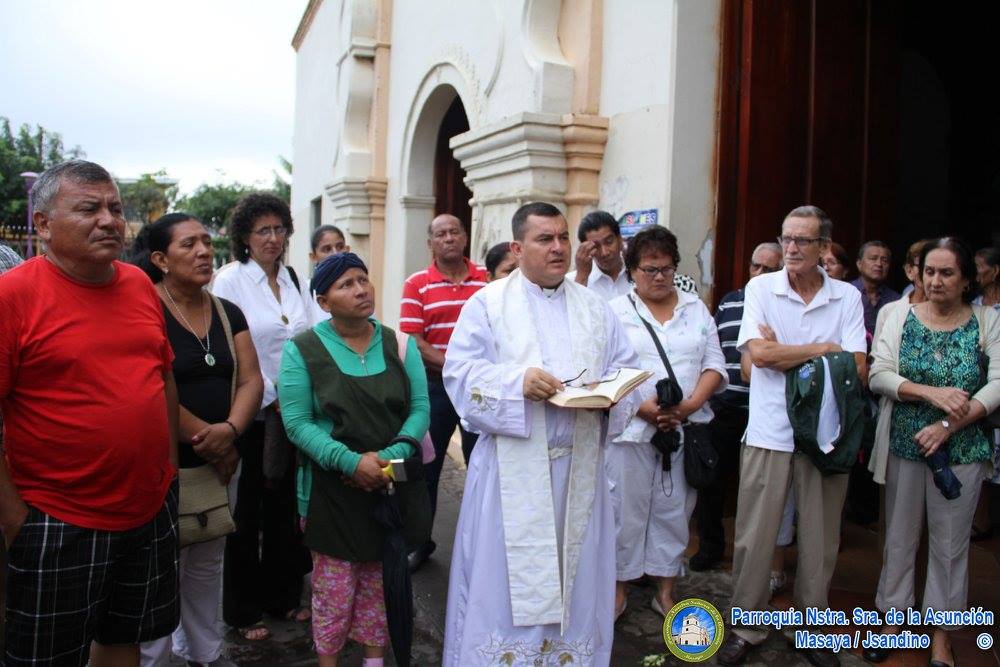 En Masaya celebran aniversario del padre Bismarck Conde