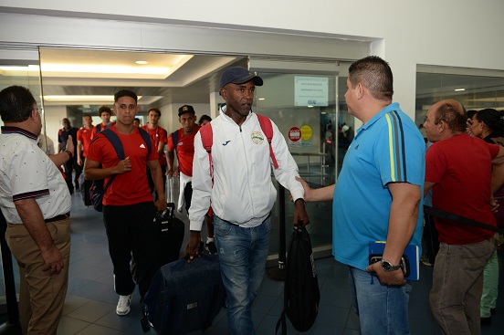 Llegó a Nicaragua la Selección de Futbol de Cuba