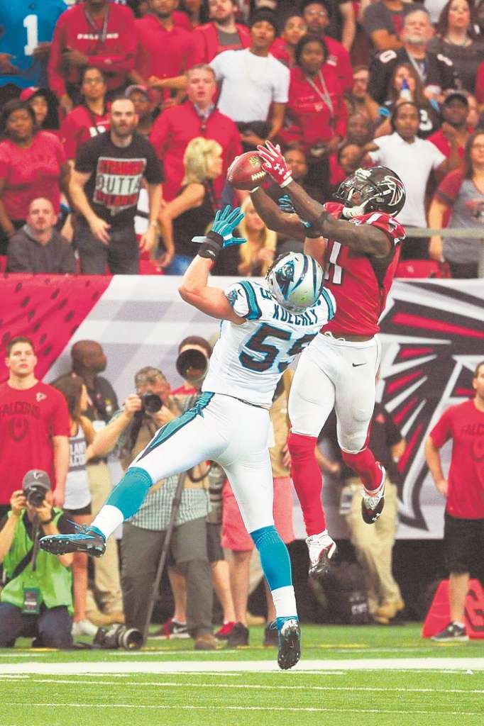 Atlanta le quita el invicto a Carolina