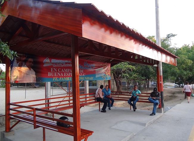 Ocotal estrena tres bahías para el transporte urbano colectivo