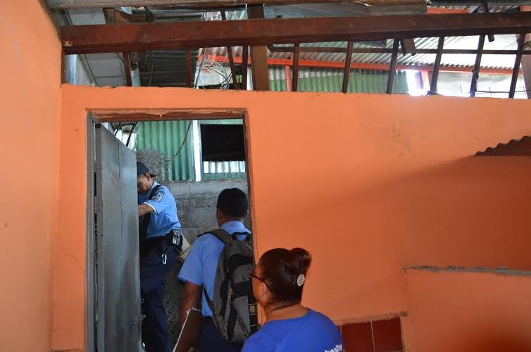 Asalto en tramos del mercado de Masaya