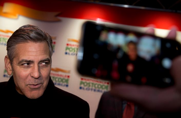 Clooney estrena en Los Ángeles «Salve, César!»