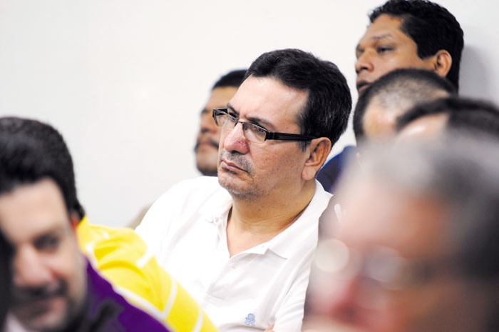 El exmagistrado sandinista Julio César Osuna, condenado por crimen organizado a 23 años, goza de libertad. LA PRENSA/ M. ESQUIVEL