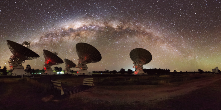Galaxias escondidas tras la Vía Láctea salen a la luz