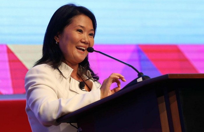 Keiko Fujimori, favorita a la presidencia de Perú