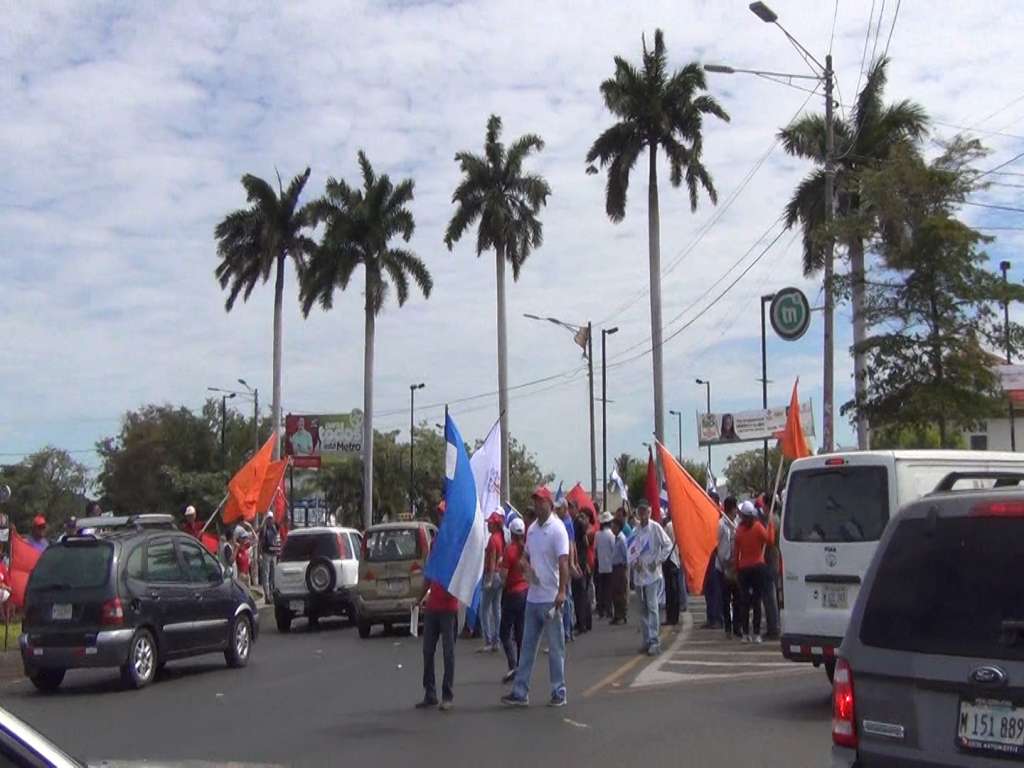 Miércoles de protestas vuelven a la rotonda Metrocentro