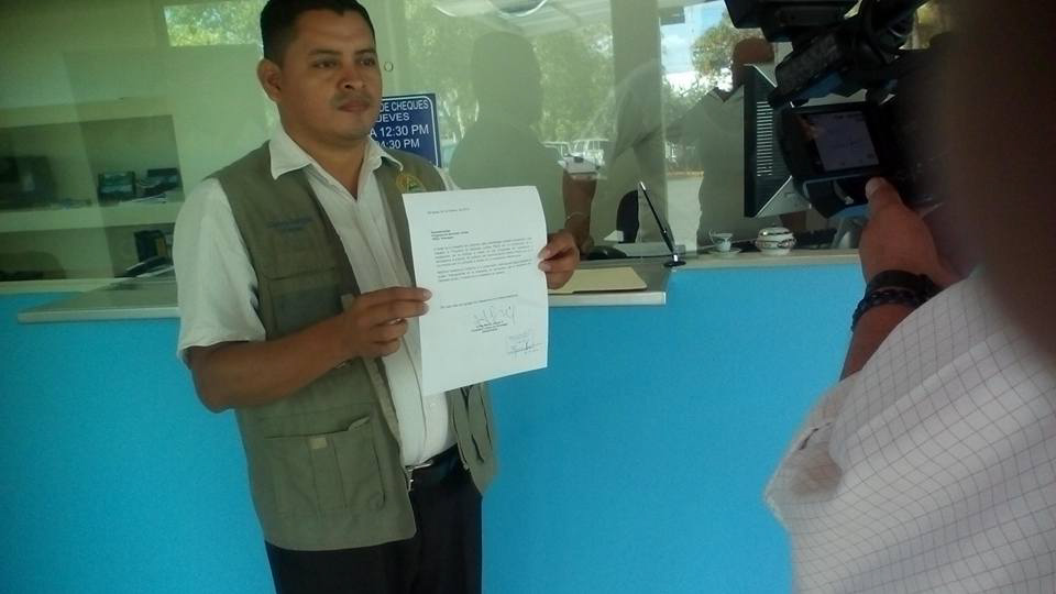 Ciudadanos unidos por Nicaragua entregan carta de respaldo al PNUD en ONU