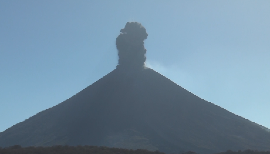 Gobierno reporta incremento en la actividad volcánica