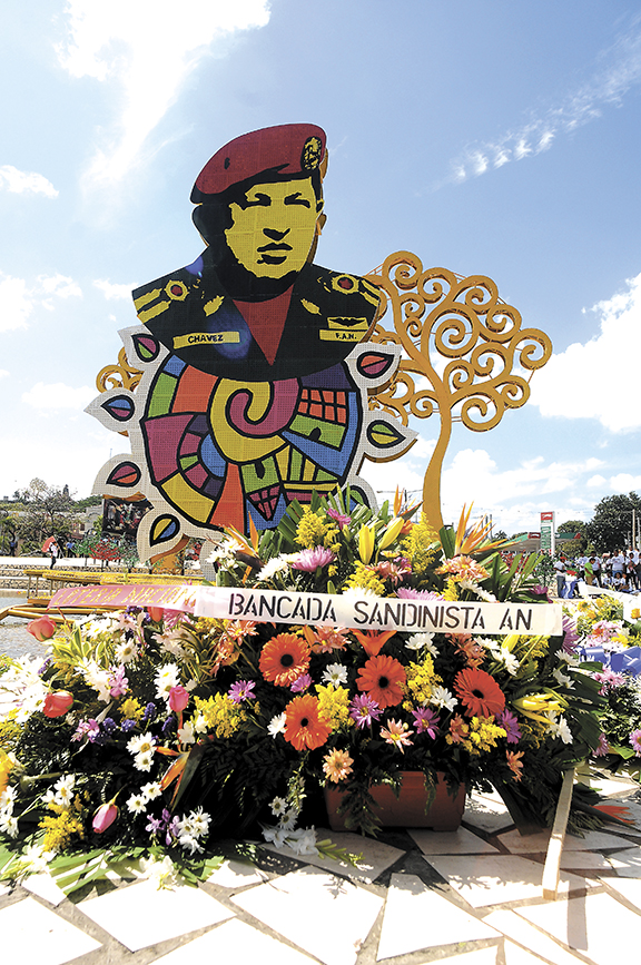 Jornada en Nicaragua por 3 años de muerte de Chávez