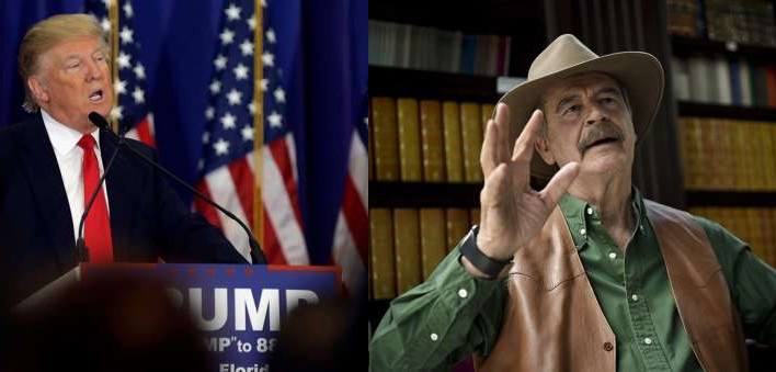 Fox vs. Trump: dos empresarios en la política y sin pelos en la lengua