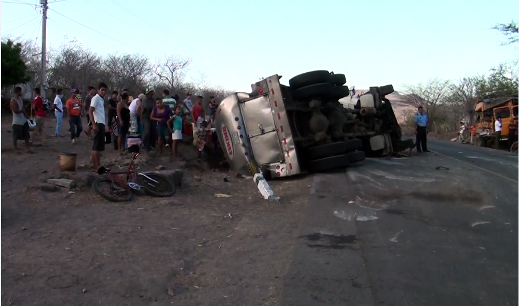 Tres lesionados por accidente en Boaco