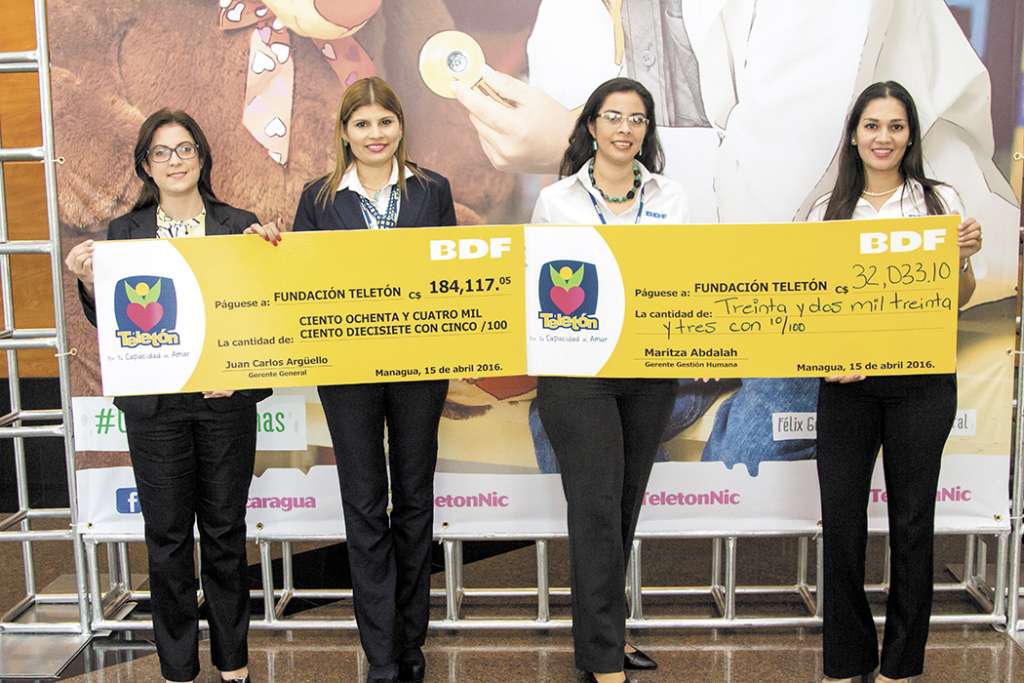 BDF con valioso donativo