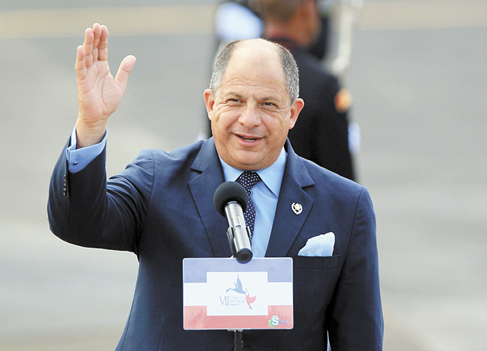 Solís agradecerá al papa Francisco intervención en conflicto con Nicaragua