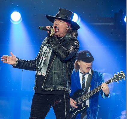 Axl Rose cantará para AC/DC en diez conciertos en Estados Unidos