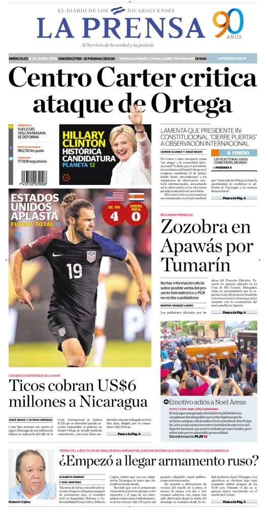 Portada 8/6/2016