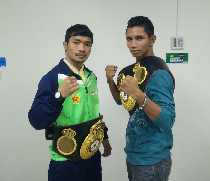 Byron Rojas perdió la corona de las 105 libras de la AMB ante Freshmart . Foto: LA PRENSA/ CORTESÍA/ MARCELO SÁNCHEZ