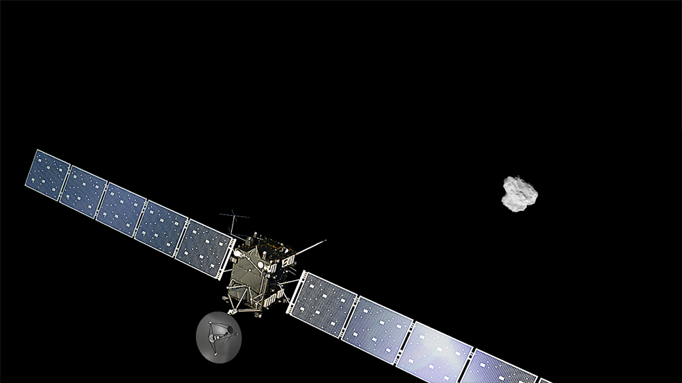 Rosetta completará su misión el 30 de septiembre al descender sobre un cometa