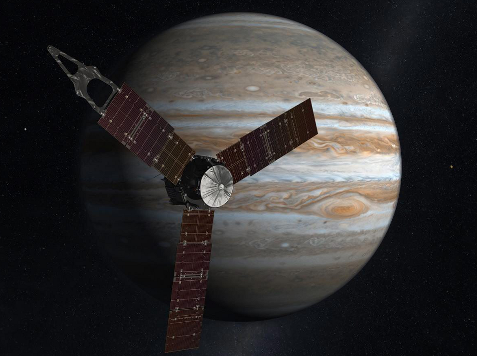 Sonda Juno llega a la órbita de Júpiter tras 5 años de misión