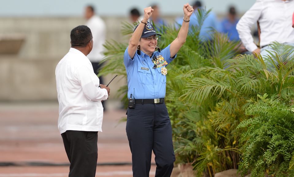 Aminta Granera, Policía Nacional