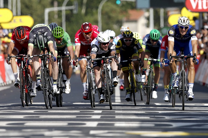 Mark Cavendish tras récord en el Tour de Francia