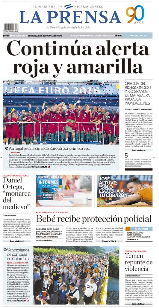 Portada 11/7/2016
