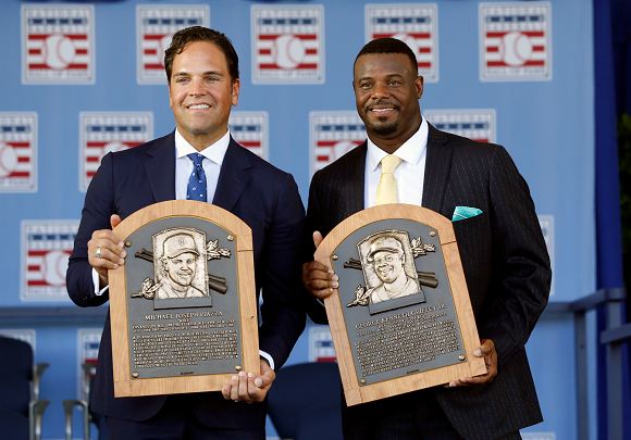 Ken Griffey Jr y Mike Piazza ya ocupan un lugar en el Salón de la Fama