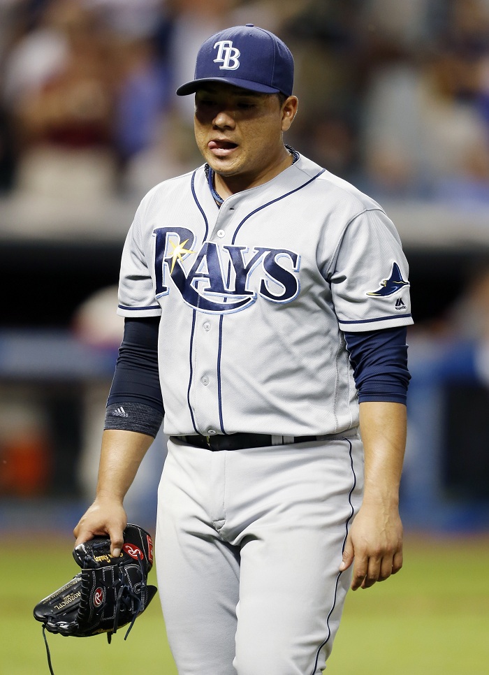 Erasmo Ramírez permite cuatro carreras y vuelve a perder