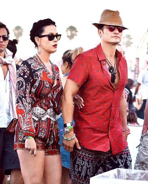 Orlando Bloom como Dios lo trajo al mundo junto a Katy Perry