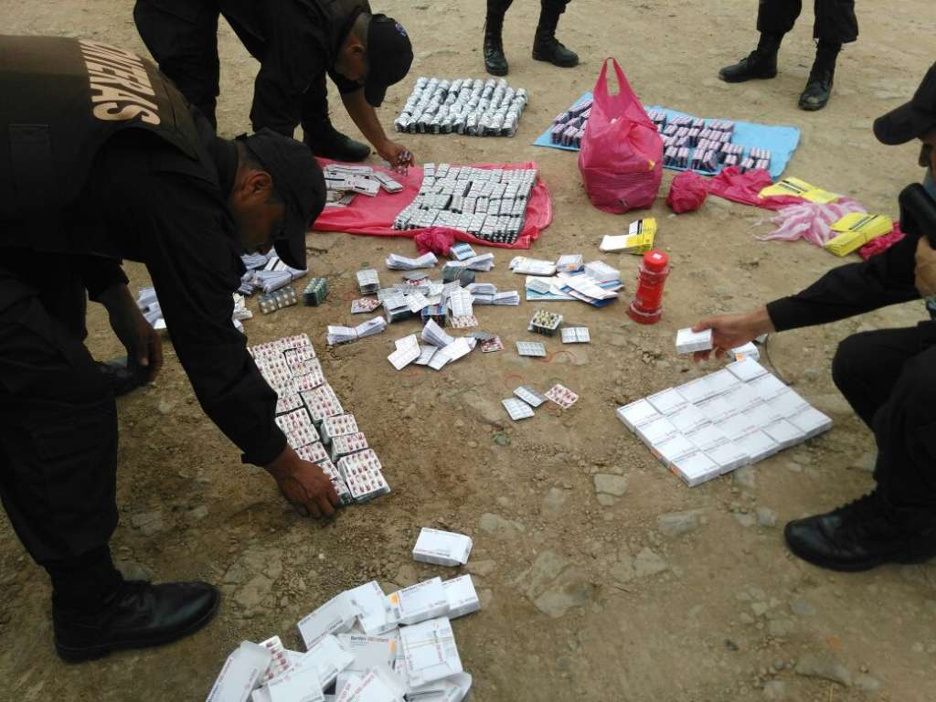 Policía tica incauta medicina de contrabando que entró de lado nicaragüense