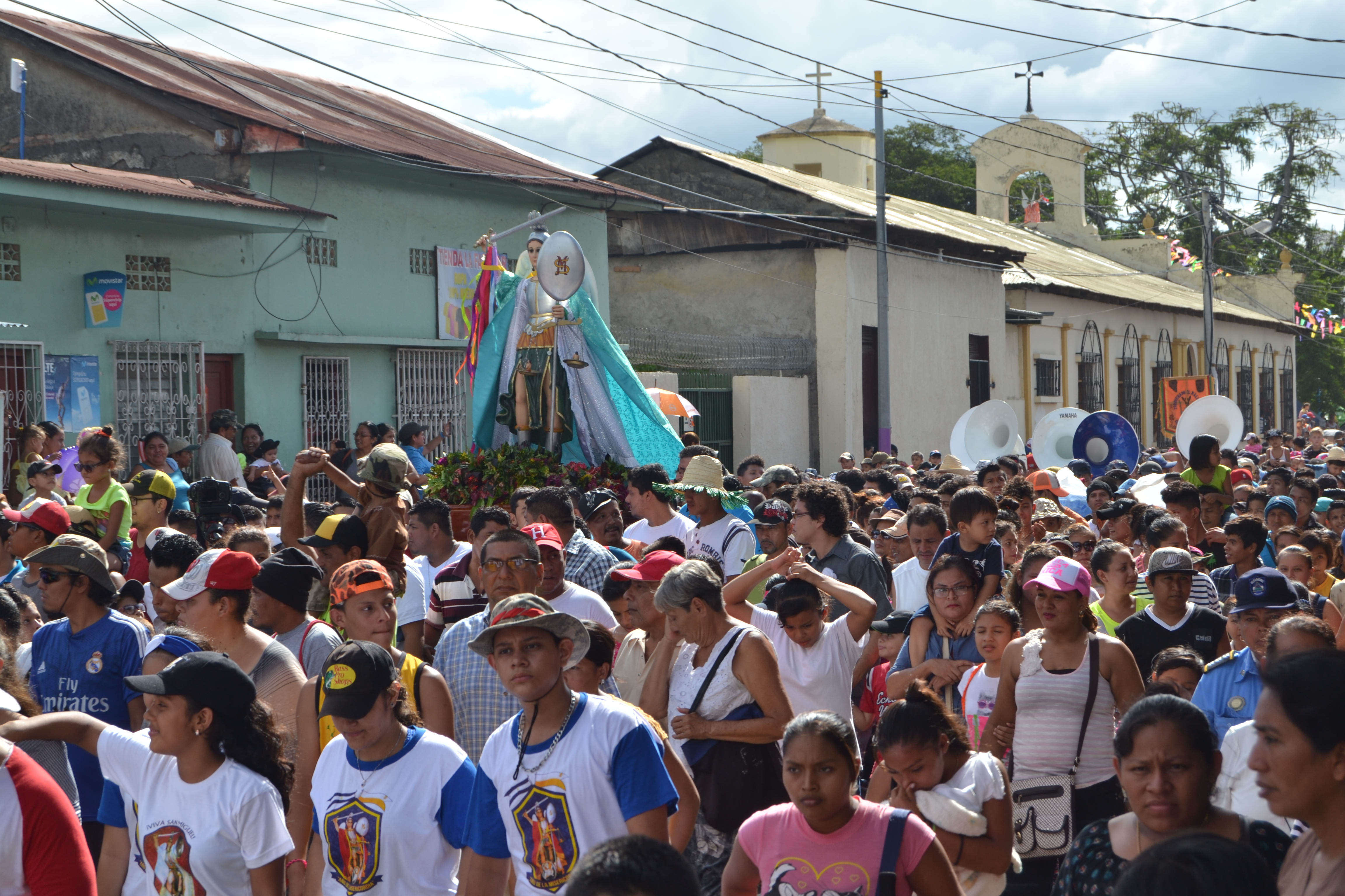 Arrancan fiestas de San Miguel en Masaya