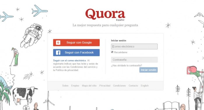 La plataforma Quora abre su versión en español