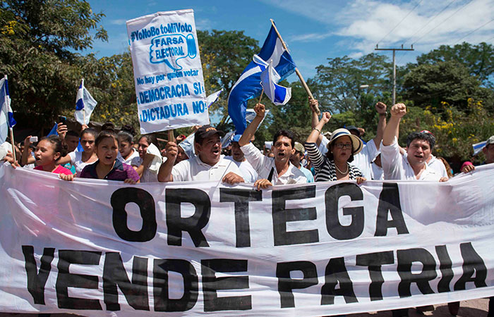 Oposición a Ortega seguirá en las calles
