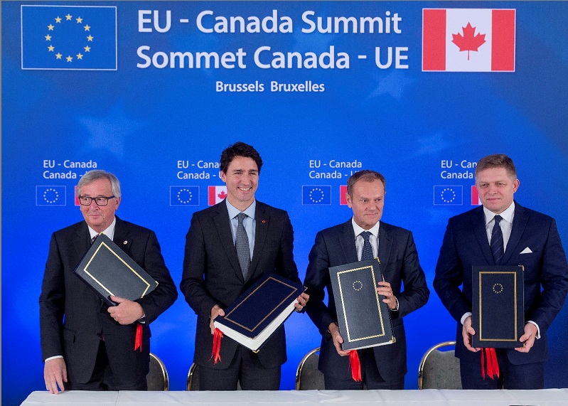 La Unión Europea y Canadá finalmente firman CETA