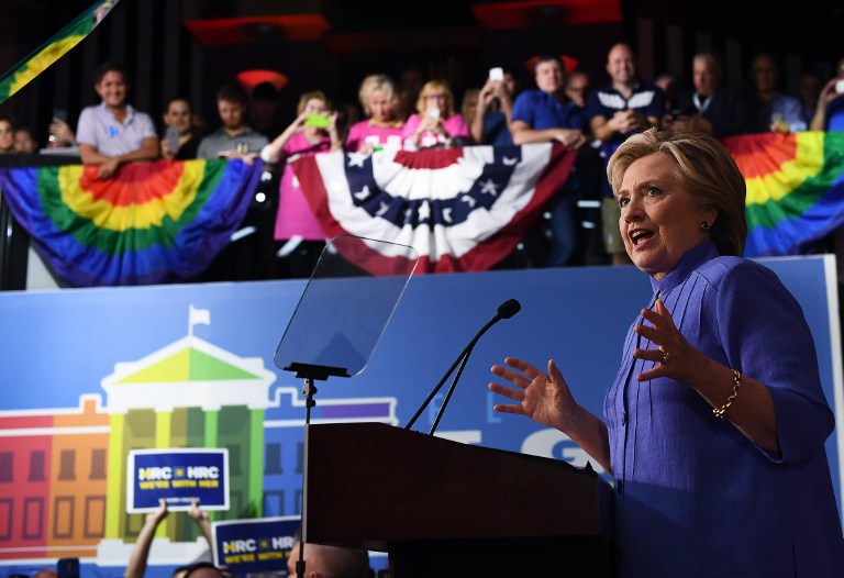 Hillary Cliton, LGBT