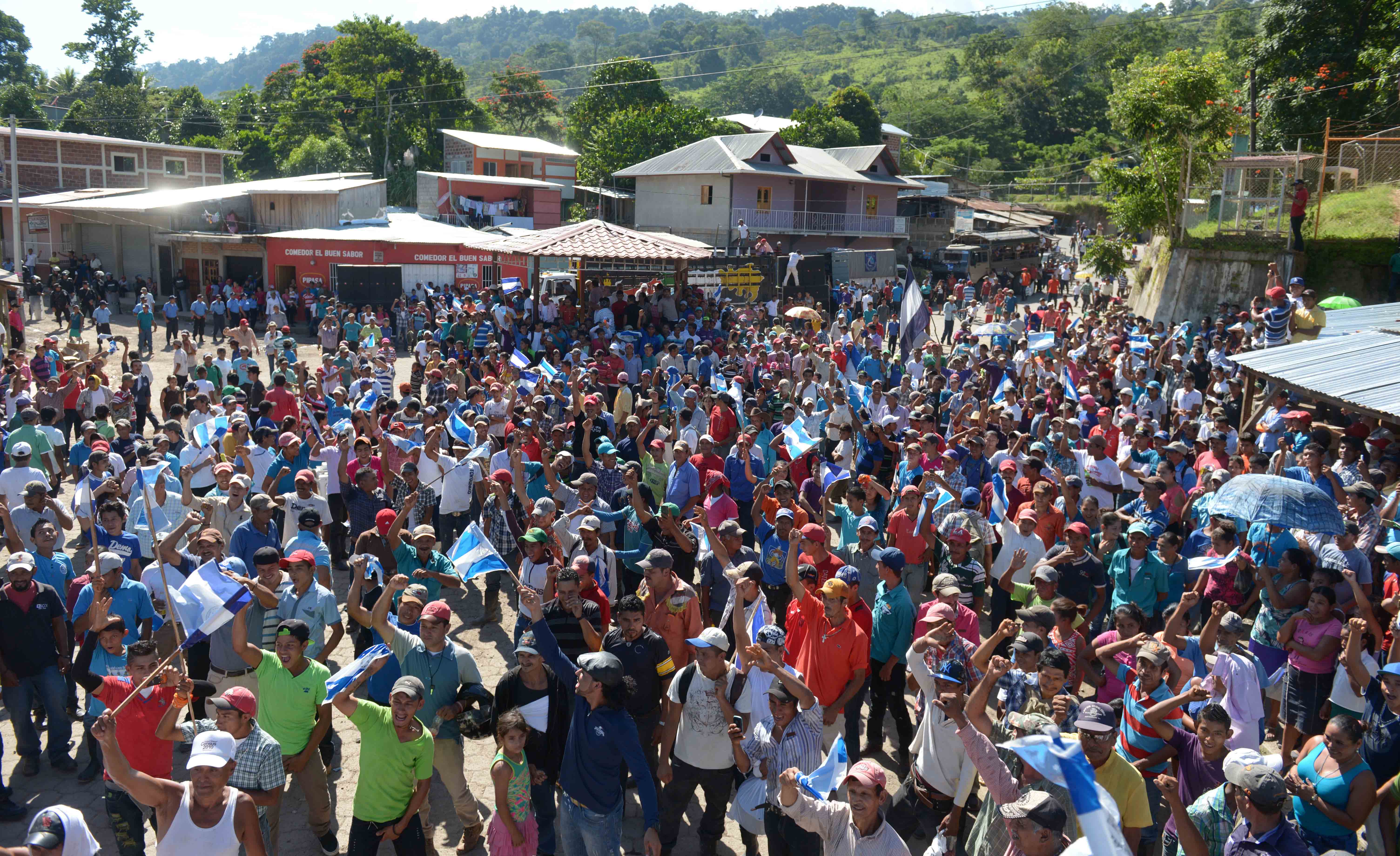 Tres protestas más contra farsa electoral