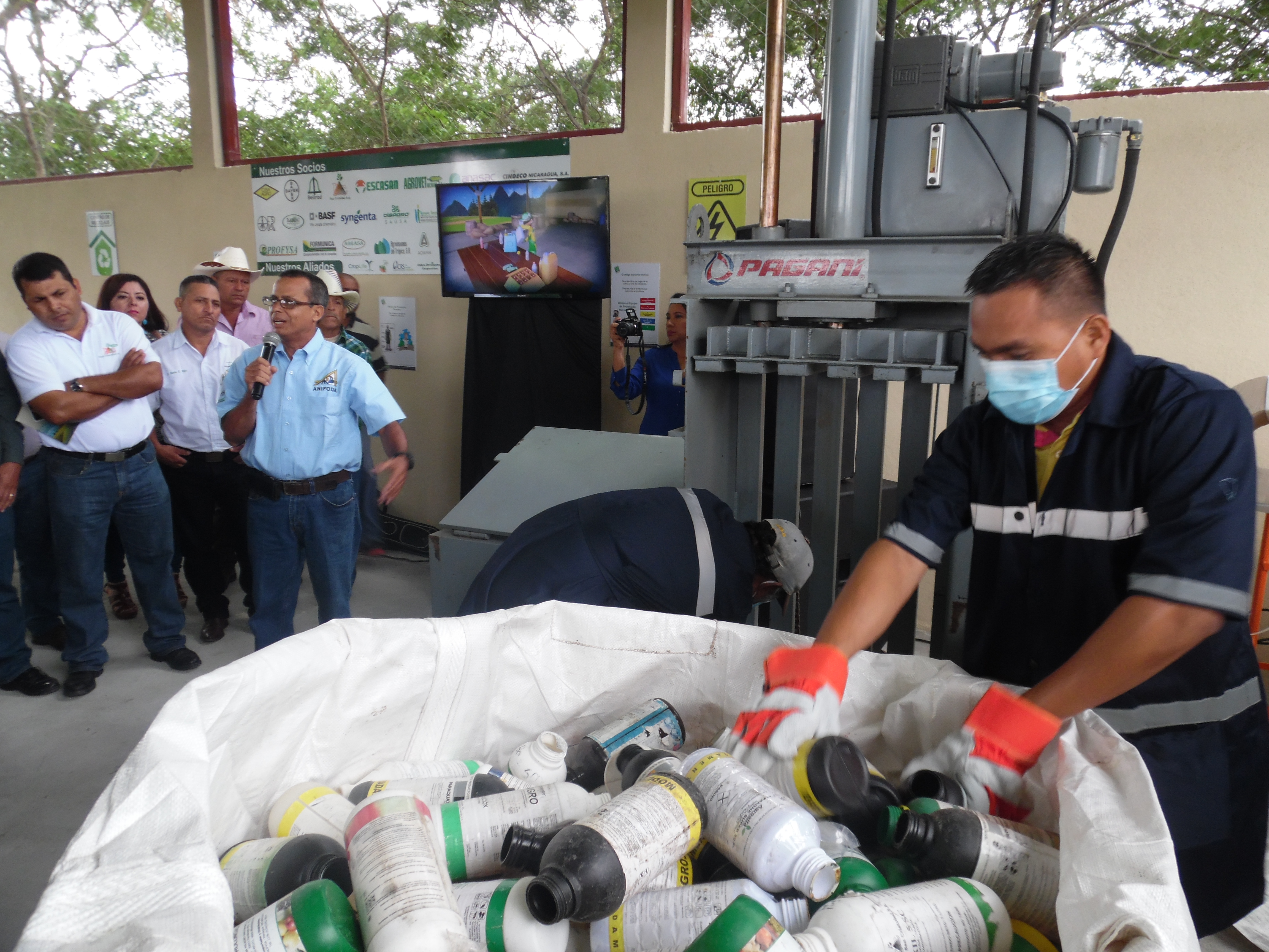 Inauguran centro de reciclaje en Jinotega