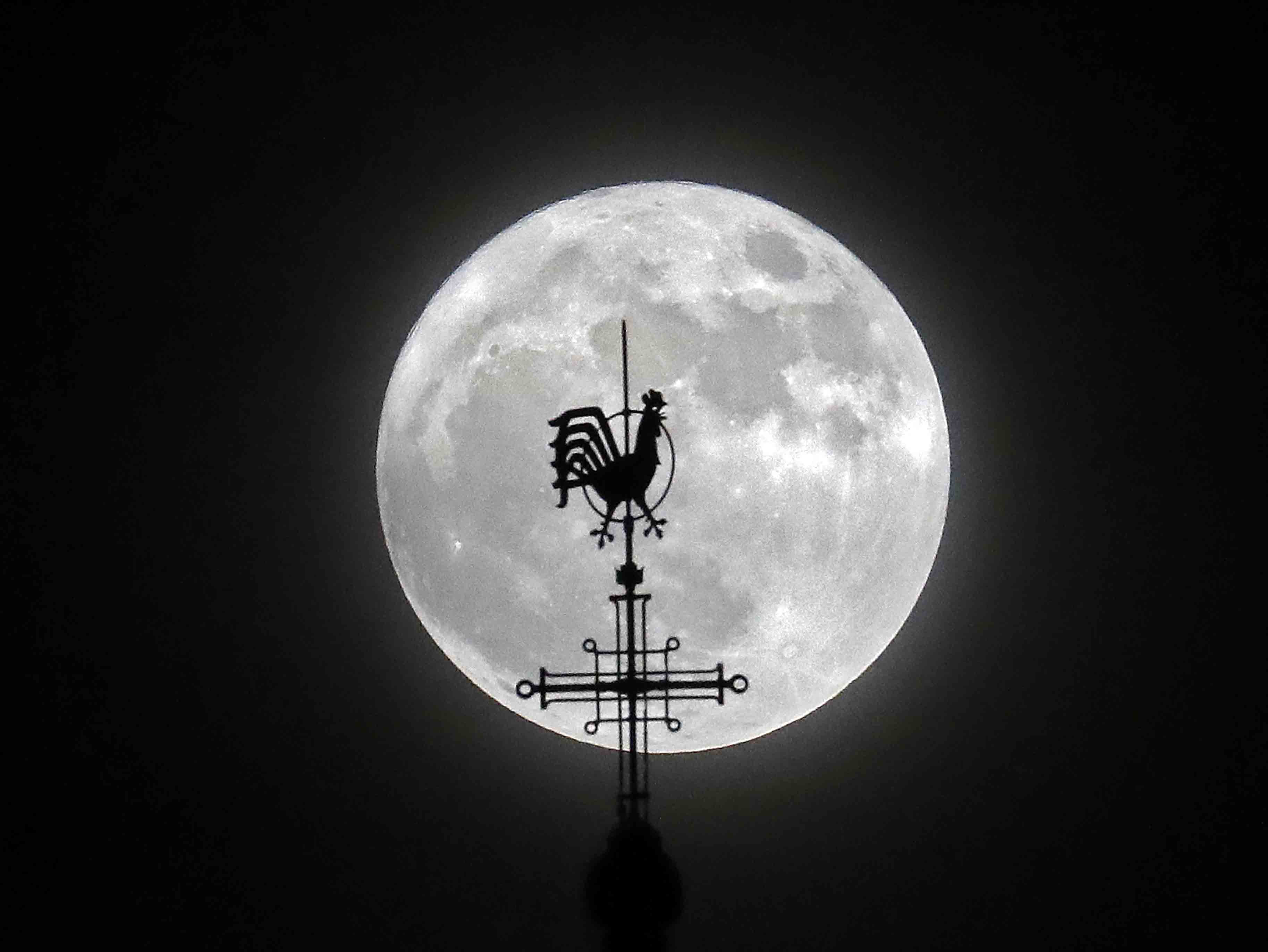 luna, superluna, superluna en jerusalen