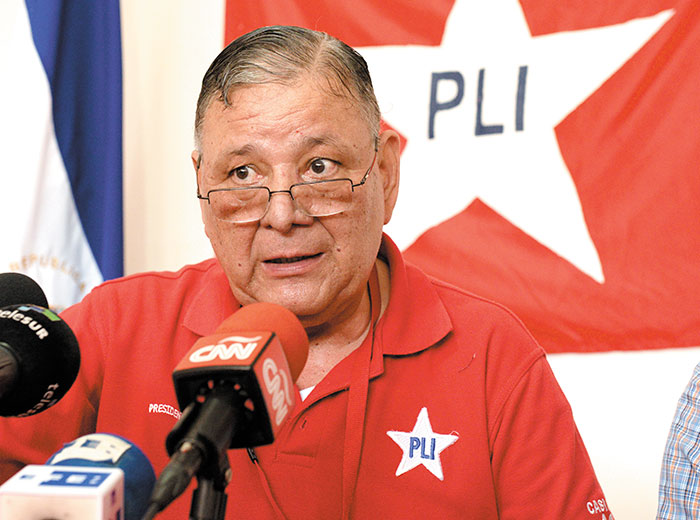 Pedro Reyes, expresidente del PLI. LA PRENSA/Uriel Molina