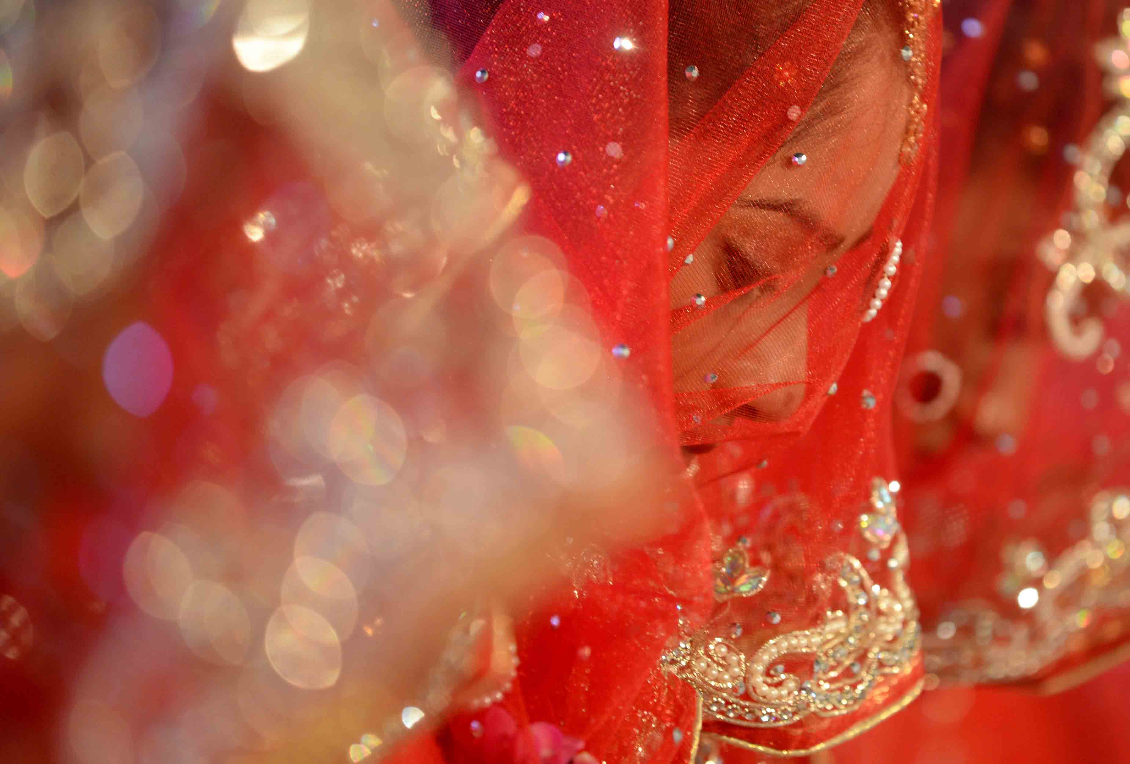 novia musulmana, India, matrimonios indios