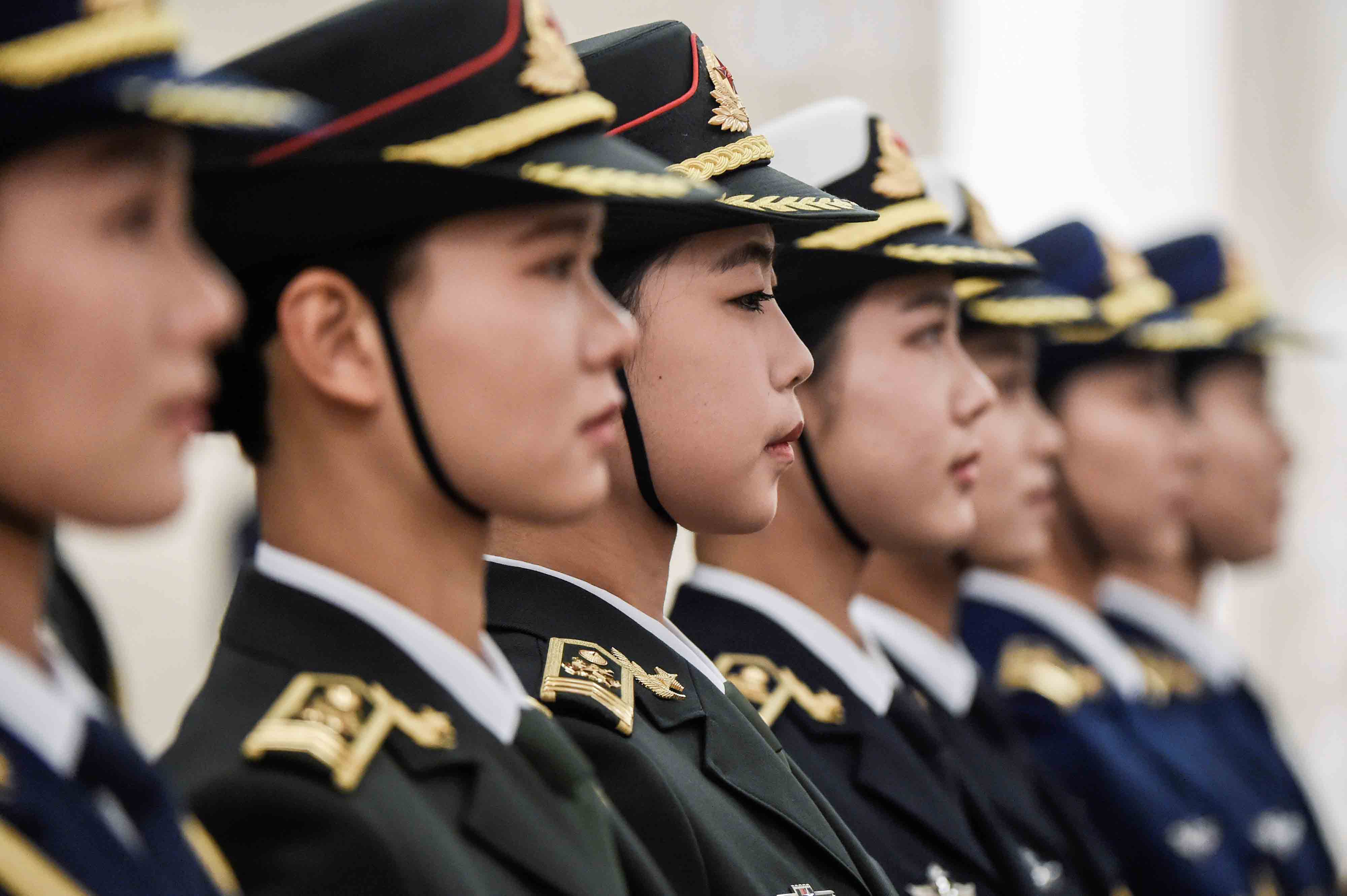 guardias chinos, Pekín