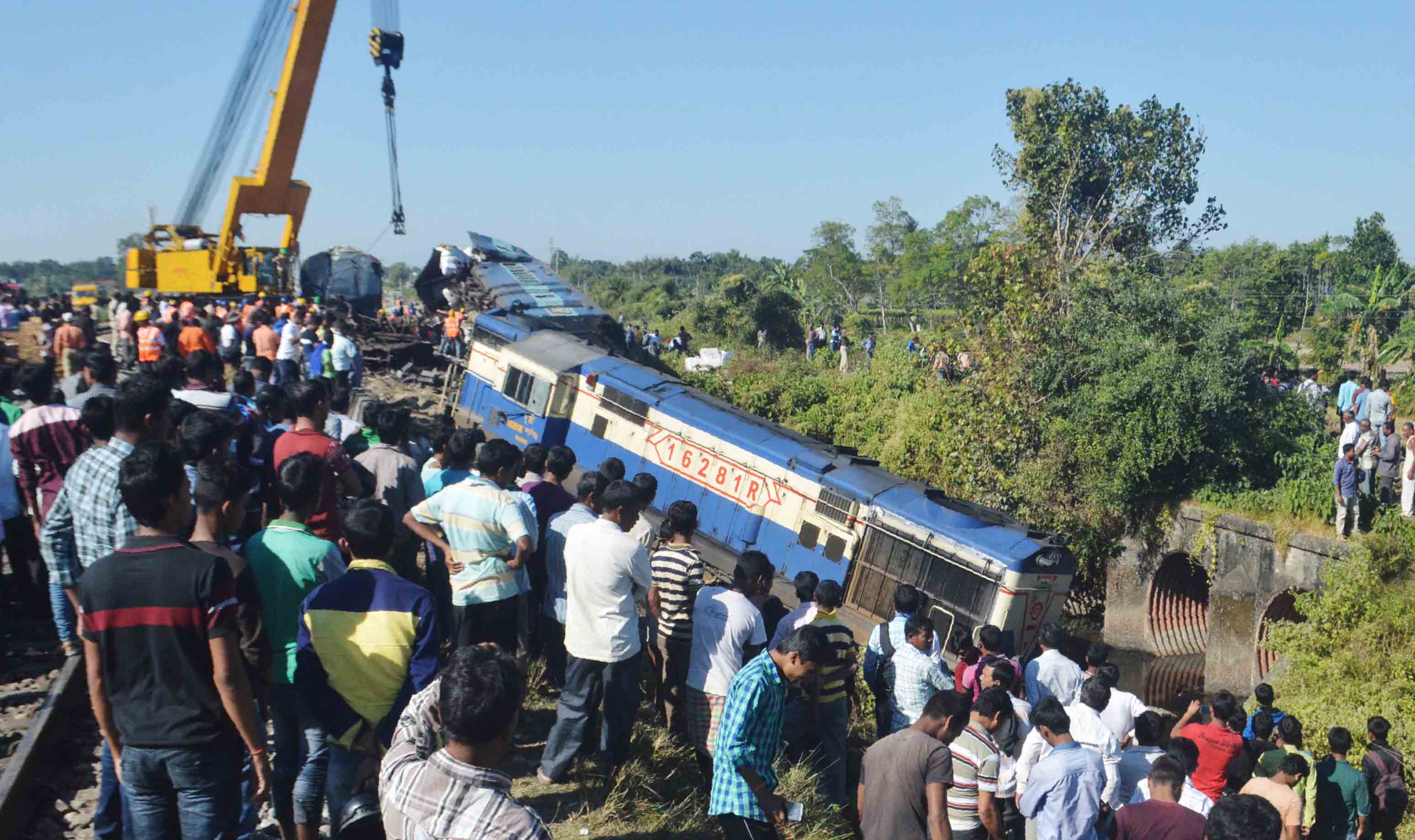India, accidente de tren en India