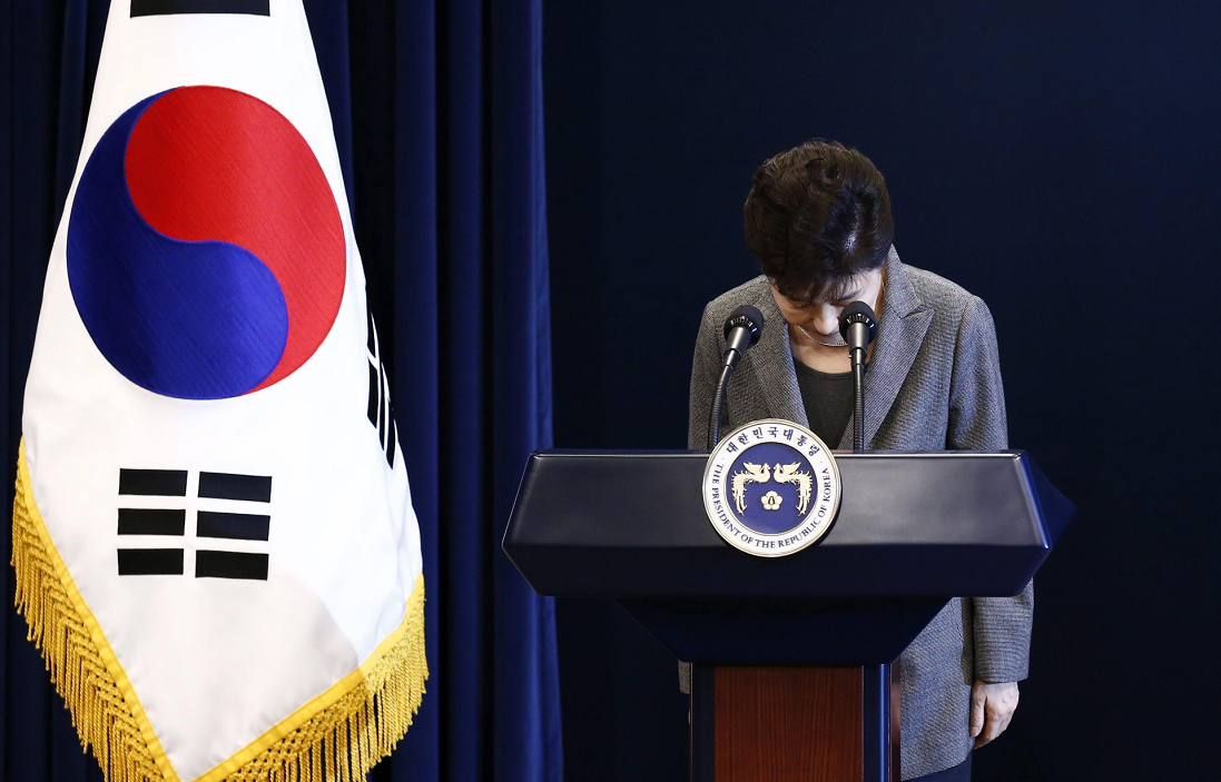 Parlamento de Corea del Sur destituye a la presidenta