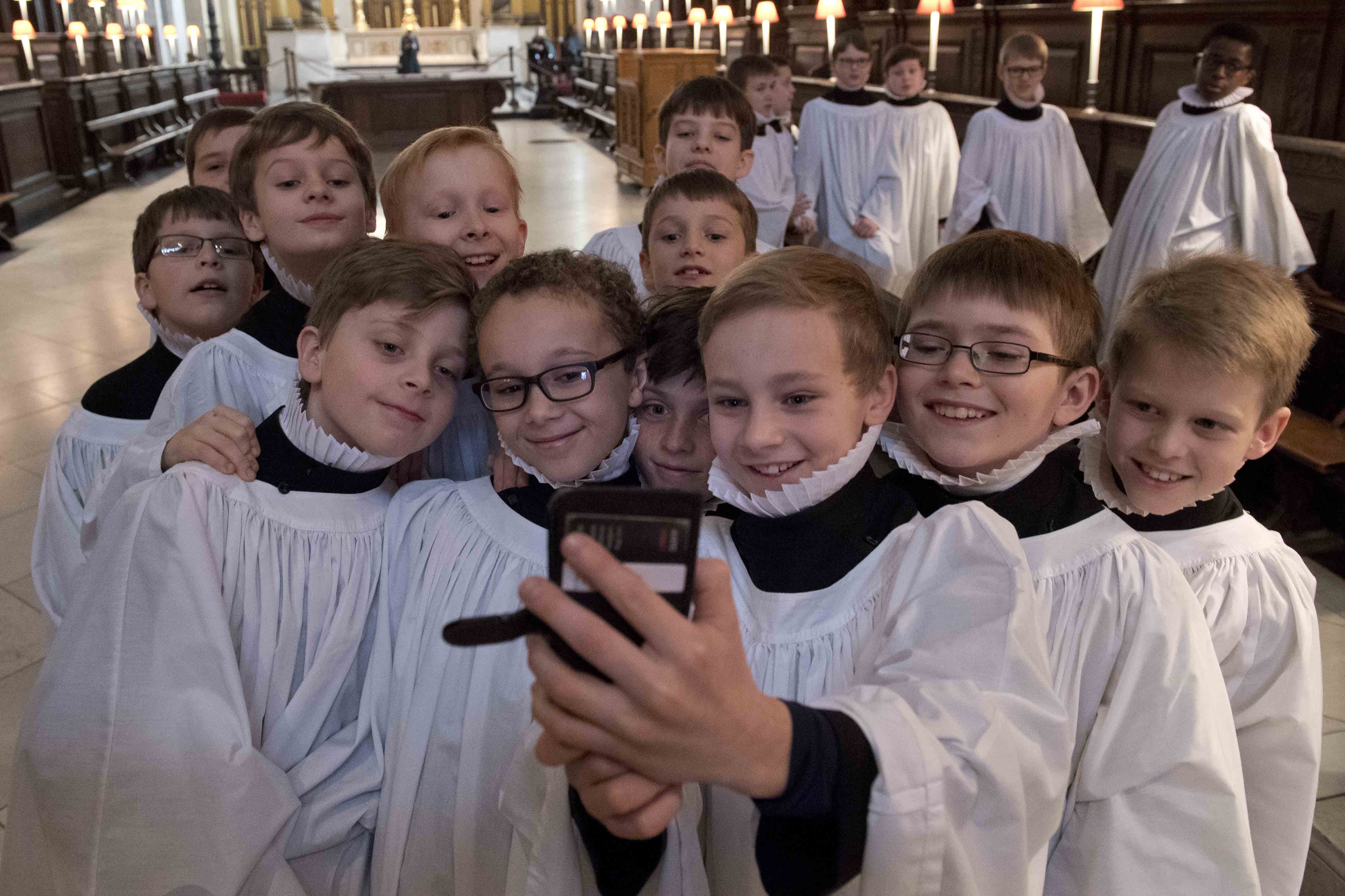niños coristas, Catedral de San Pablo