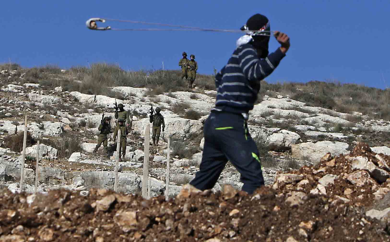 Palestina, protestante palestino