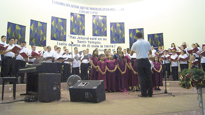 Concierto navideño de alabanzas a Niño Jesús