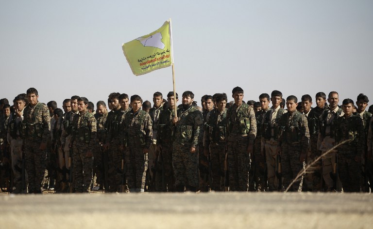combatientes del Estado Islamico, siria