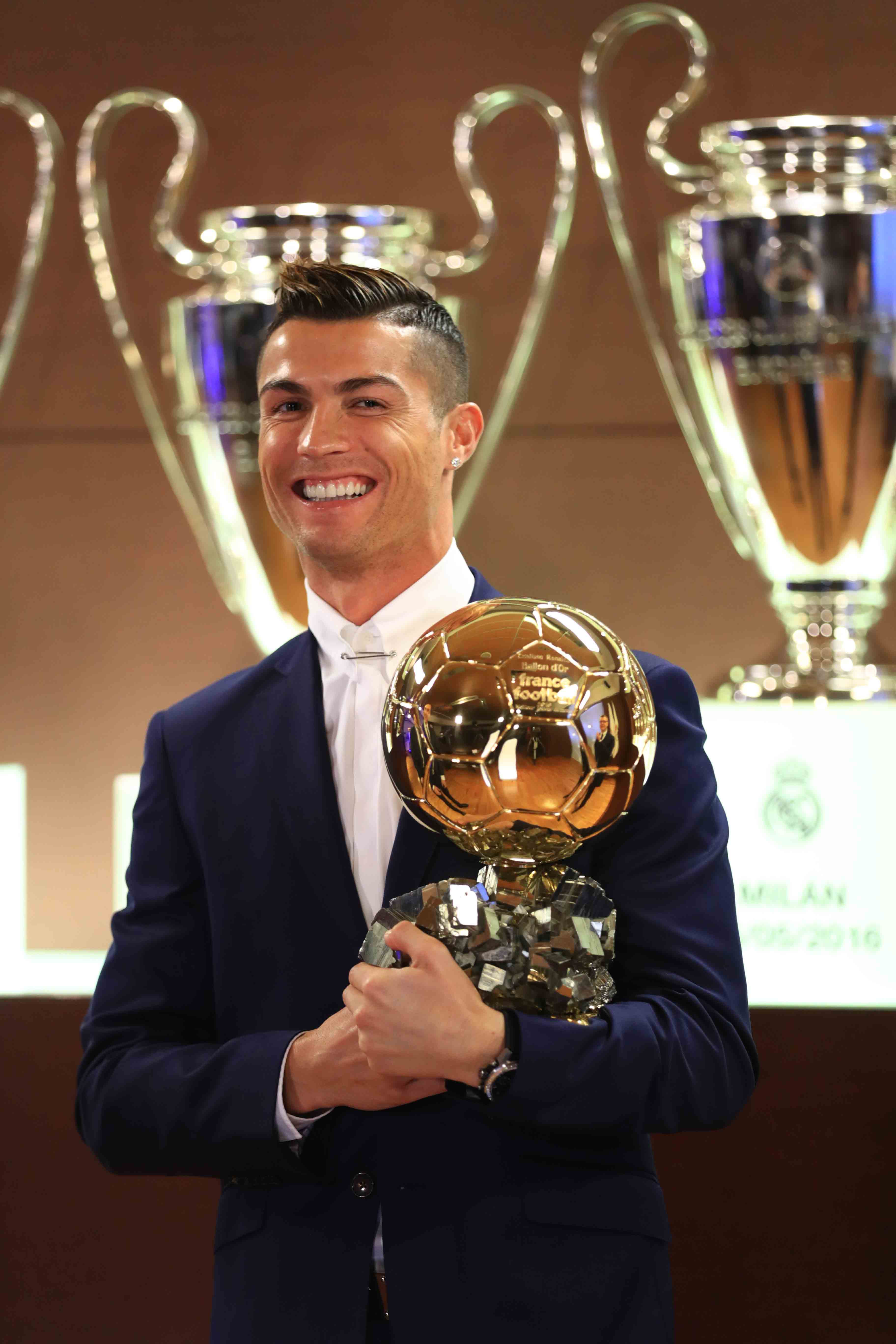 Cristiano Ronaldo, balón de oro, Real Madrid