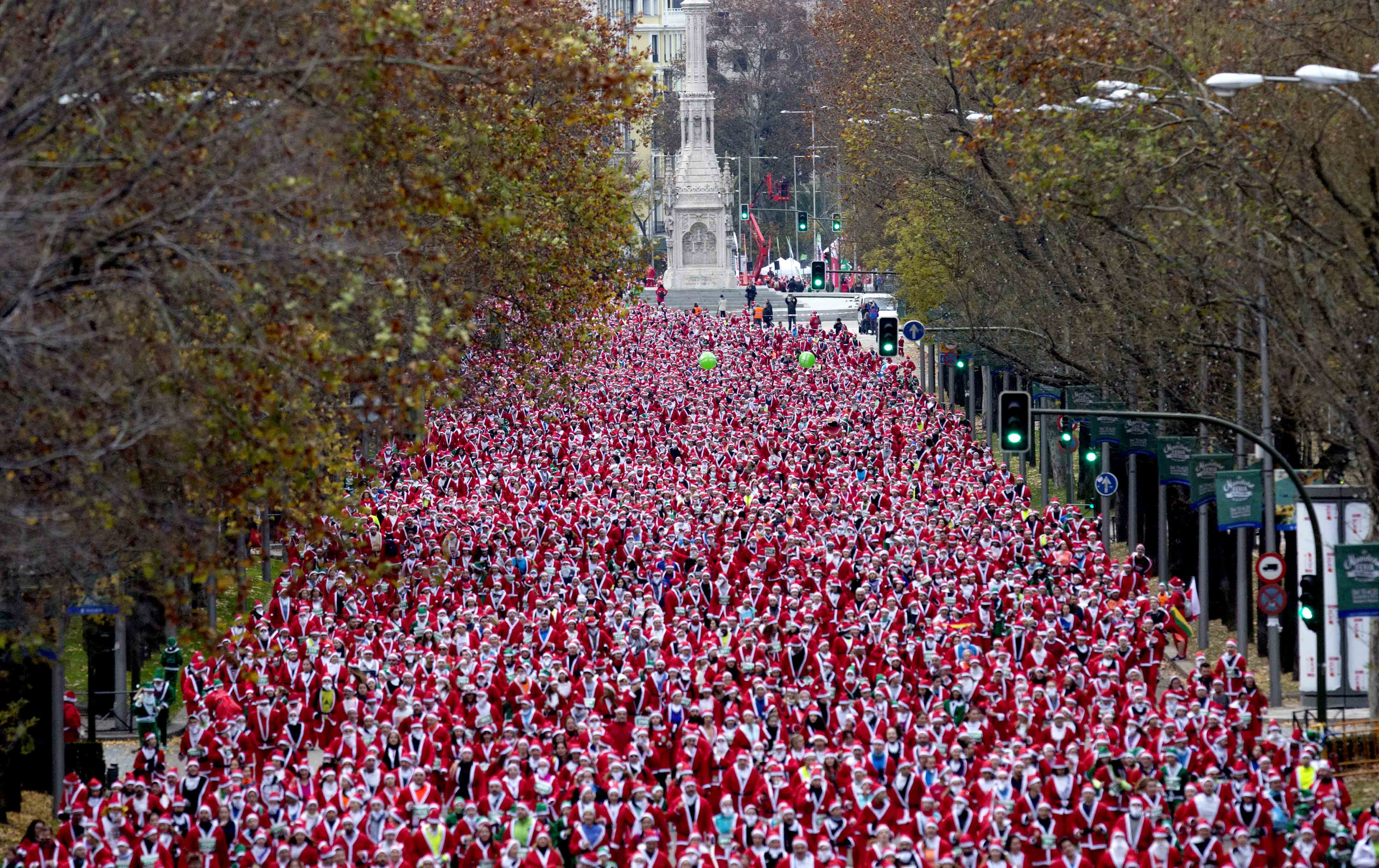 carrera Madrid, Santa Clous